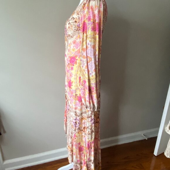 Free People 'Marais' Floral Midi-Dress - Size xs - Picture 10 of 10